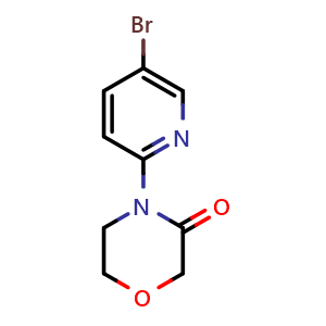 4-(5-bromopyridin-2-yl)morpholin-3-one