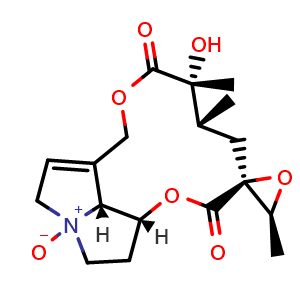 Chemical structure of Jacobine N-oxide , CAS 38710-25-7, AChemBlock Z238997